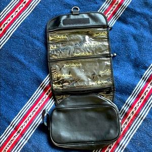 Travel 3 fold toiletry/make up bag